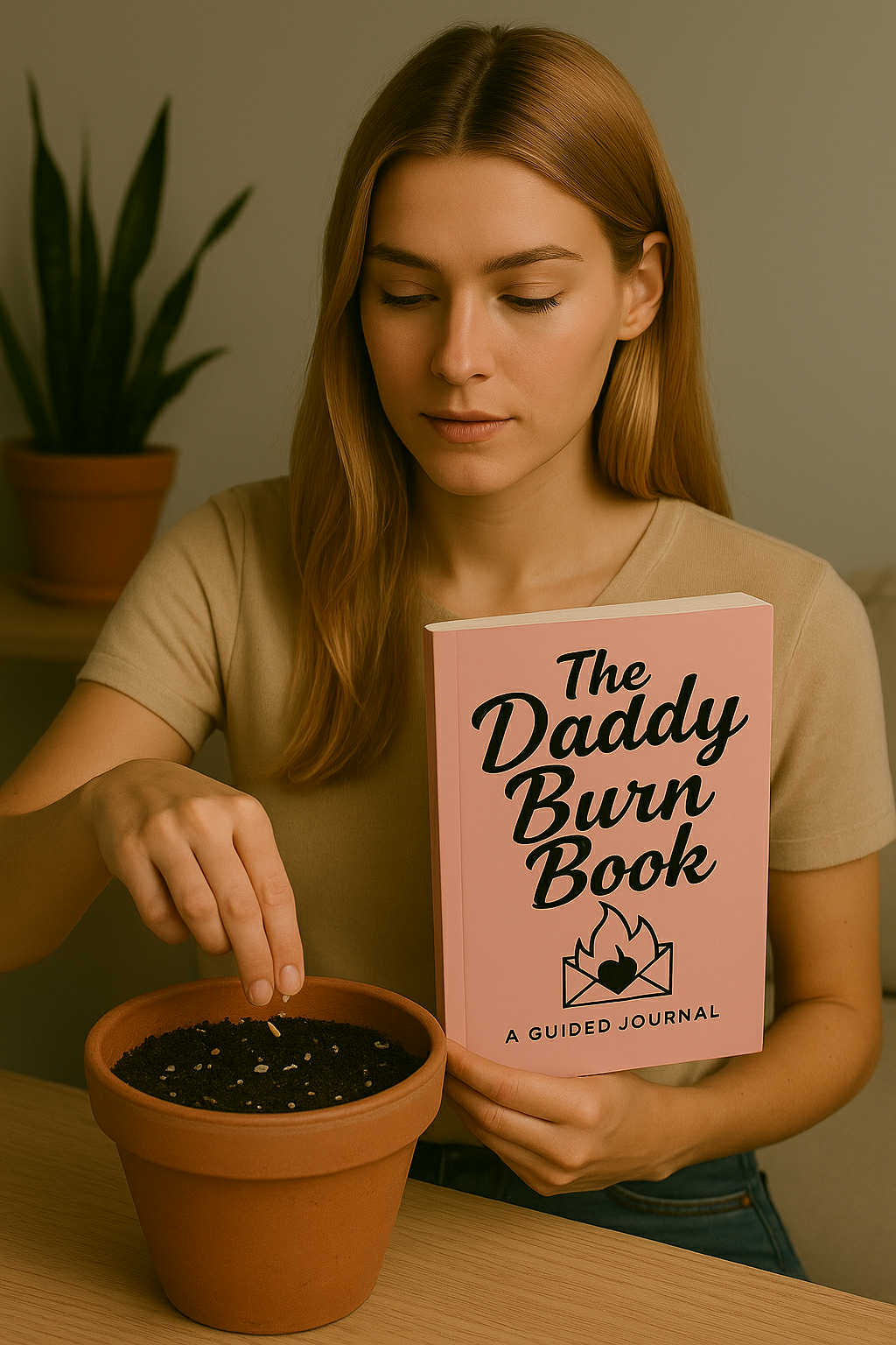 The Daddy Burn Book + Matches + Seeds