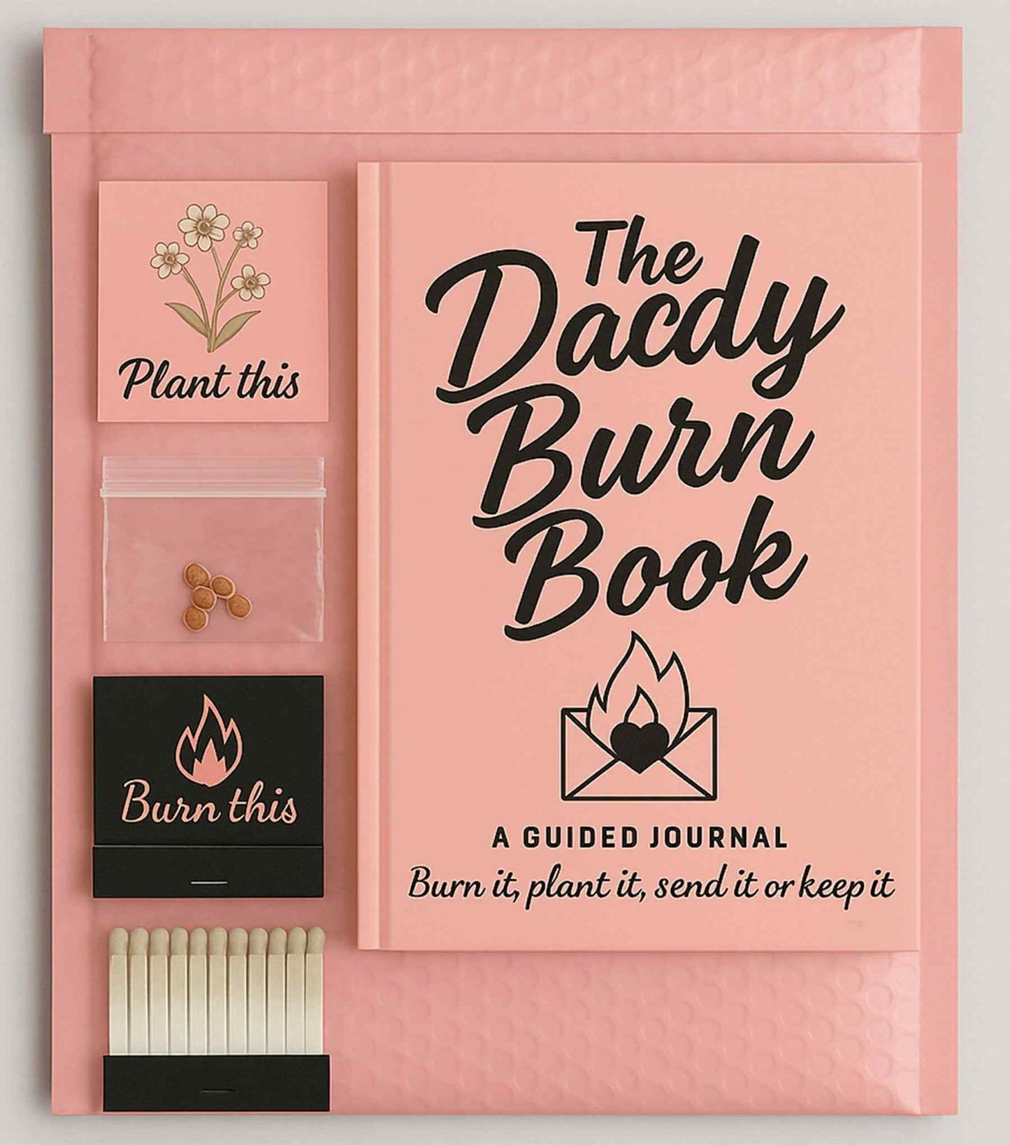 The Daddy Burn Book + Matches + Seeds
